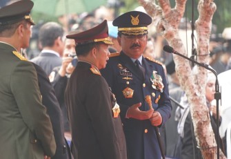 Panglima TNI hadiri Pemakaman  Presiden RI Ke 3 di TMPN Kalibata