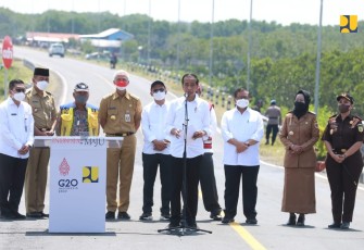 Jalur Alternatif Baru, Jalan Lingkar Brebes-Tegal Diresmikan Presiden Jokowi