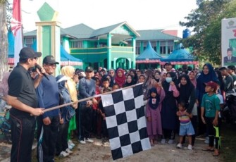 Jalan santai ASN dan masyarakat Aceh Singkil