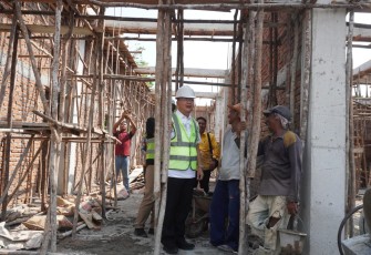 Gubernur Bengkulu Rohidin Mersyah Tinjau Pembangunan Graha Insan Cita