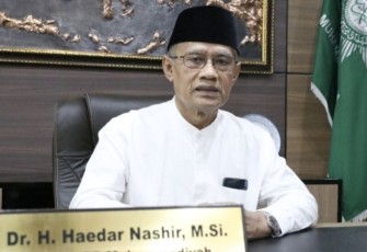 Ketum PP Muhammadiyah Prof Dr H. Haedar Nashir 