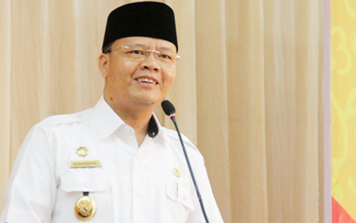  Wagub Bengkulu Rohidin Mersyah dalam acara Pembukaan Bimbingan Teknis (Bimtek) Pariwisata Menuju Visit 2020, Rabu (19/04/2017).