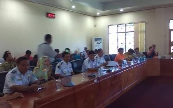 Hearing Komisi II, Juru Parkir dan Dishub Kota Bengkulu