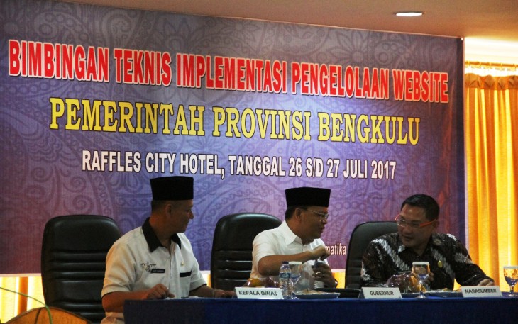 Bimtek Pengelolaan Website