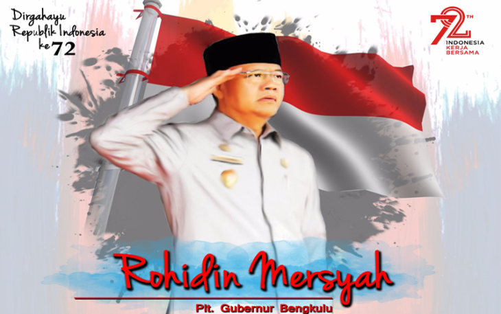 Plt Gubernur Bengkulu Rohidin Mersyah