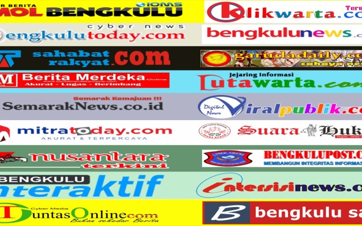 Media Online yang bergabung di SMSI Bengkulu