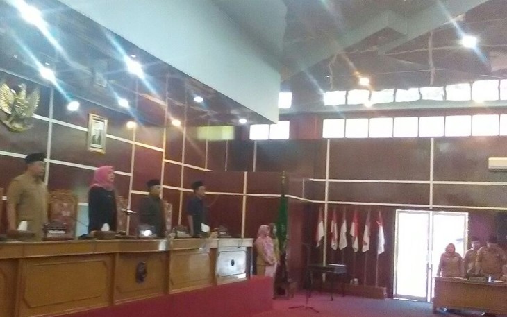 Paripurna Penyampaian Nota Keuangan APBD Perubahan tahun 2017