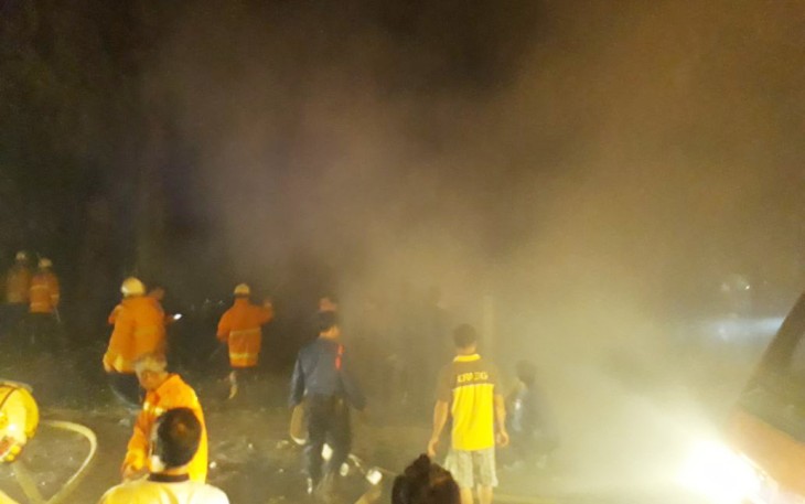 Situasi saat terjadi kebakaran
