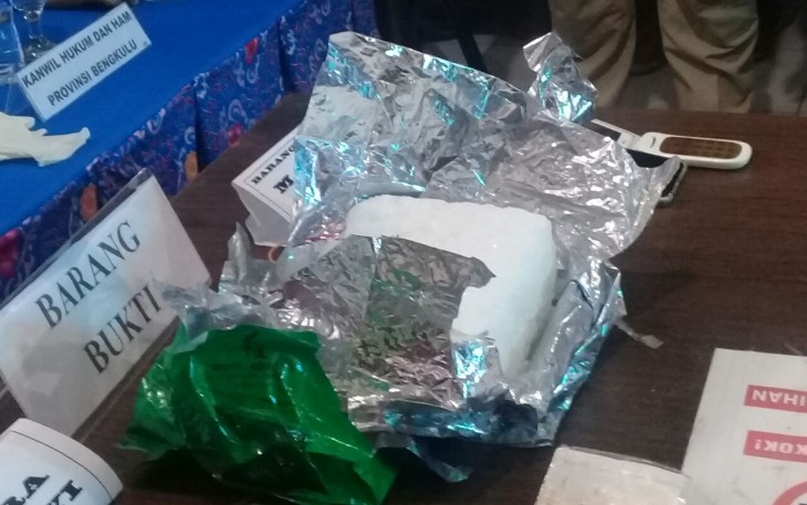 Barang Bukti Sabu yang berhasil disita dari pelaku
