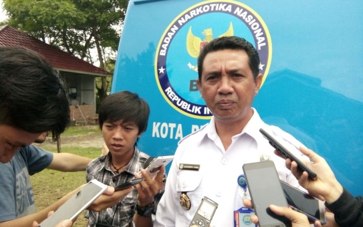 Kepala BNN Kota Bengkulu AKBP Alexander Soeki, S. Sos 