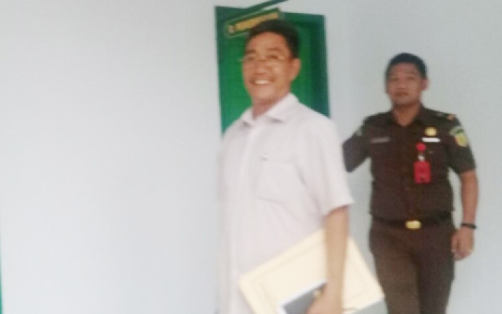 M. Sofyan saat diperiksa Kejari