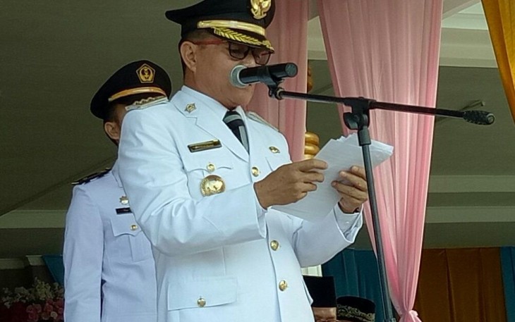 Dirwan Mahmud Saat Menyampaikan Sambutan