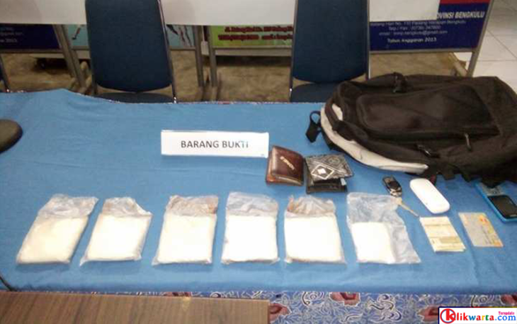 Barang Bukti Sabu.