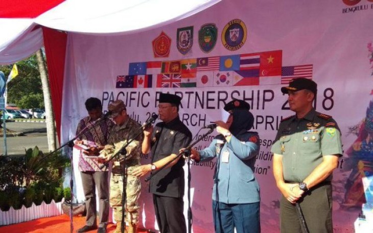 Upacara rangkaian penutupan Pacific Partnership 2018