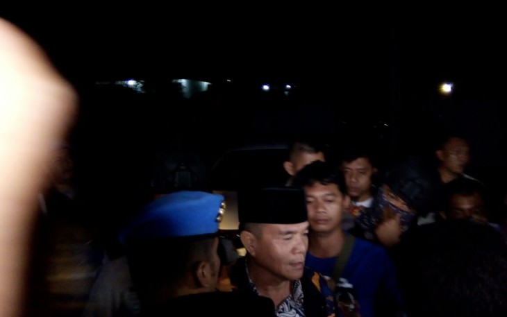 Dirwan Mahmud saat tiba di Mapolda Bengkulu