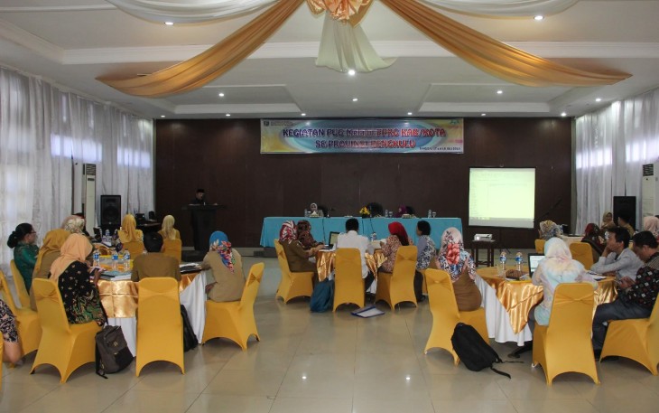 Sekda Nopian Andusti membuka kegiatan pelatihan perencanaan dan penganggaran responsif gender se-provinsi Bengkulu.