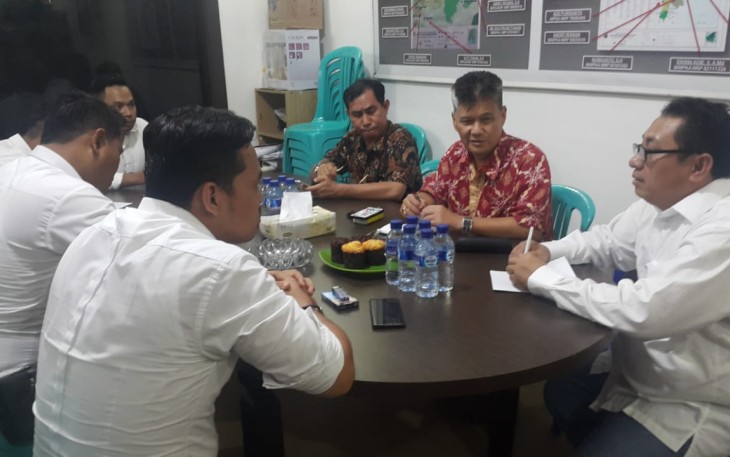 Tim Pencari Fakta dari PWI Pusat bertemu penyidik