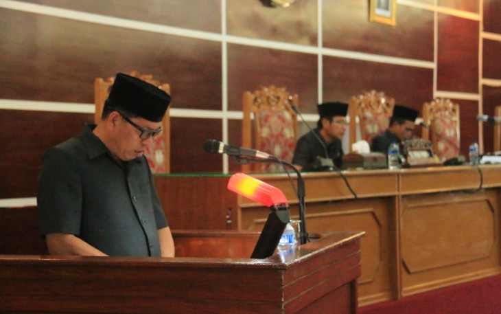 Ketua Badan Anggaran DPRD Kota Bengkulu (Banggar) DPRD Kota Bengkulu Suimi Fales