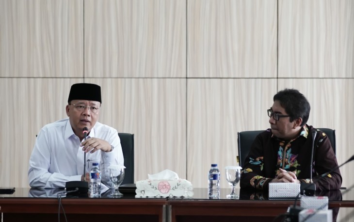 Plt Gubernur Rohidin Mersyah terima kunjungan Pelindo Bengkulu