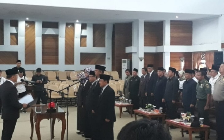 Pelantikan 5 Komisioner Komisi Informasi Provinsi Bengkulu