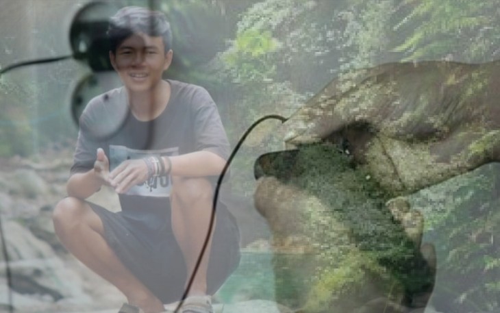 Foto korban (Gusti Irawan) semasa hidupnya