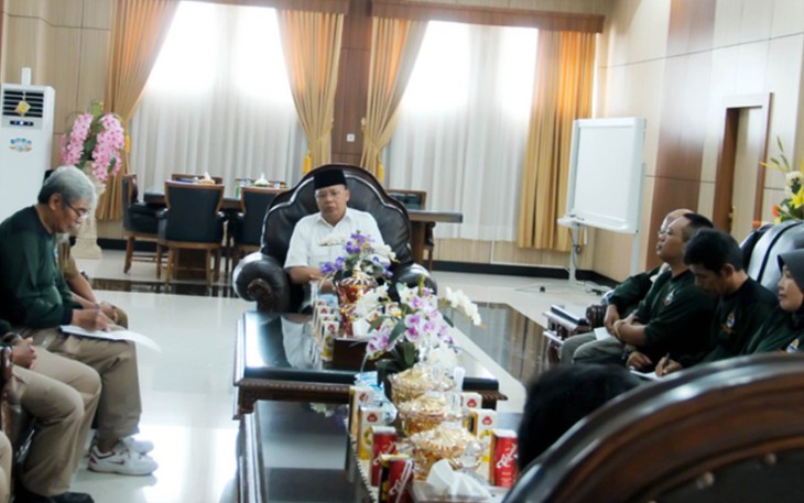 Plt Gubernur Bengkulu sambut tim terpadu Kementerian Lingkungan Hidup dan Kehutanan (LHK) RI