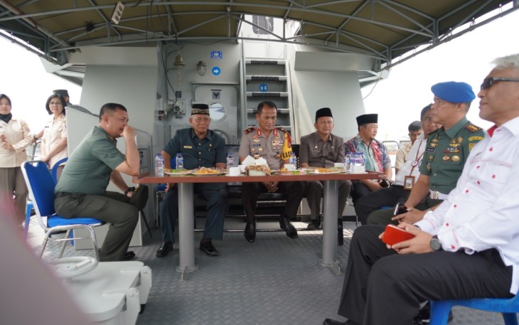 Asisten I Bidang Pemerintahan dan Kesra Setda Provinsi Bengkulu Hamka Sabri Mengikuti Kegiatan Joy Sailing