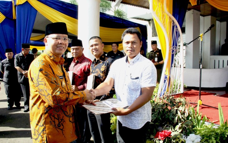 Penyerahan SKP dari Badan Karantina Ikan