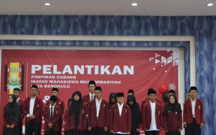 Pelantikan PC IMM Kota Bengkulu 2018-2019