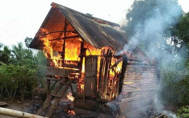 Saat kejadian kebakaran