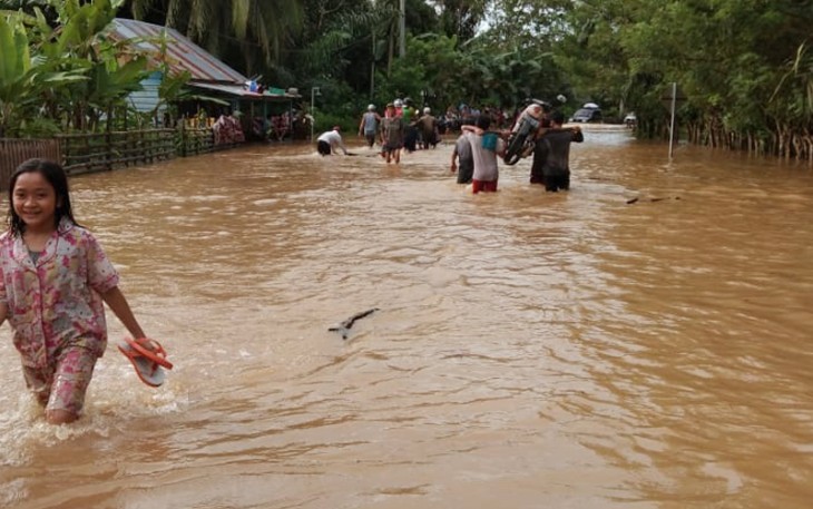 Ilustrasi banjir 
