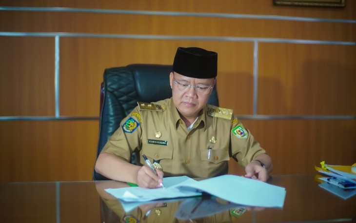 Gubernur Bengkulu Rohidin Mersyah 