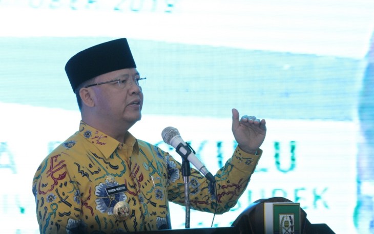 Gubernur Bengkulu Rohidin Mersyah Buka Acara Musrenbang 
