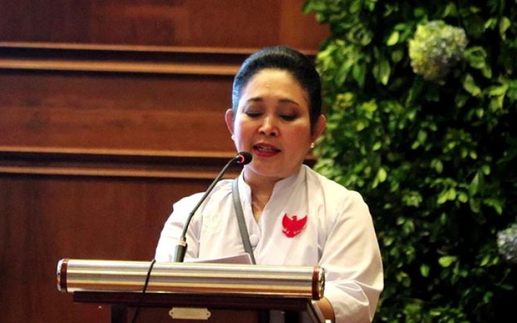 Ketua Dewan Pertimbangan Partai Berkarya Siti Hediati Hariyadi