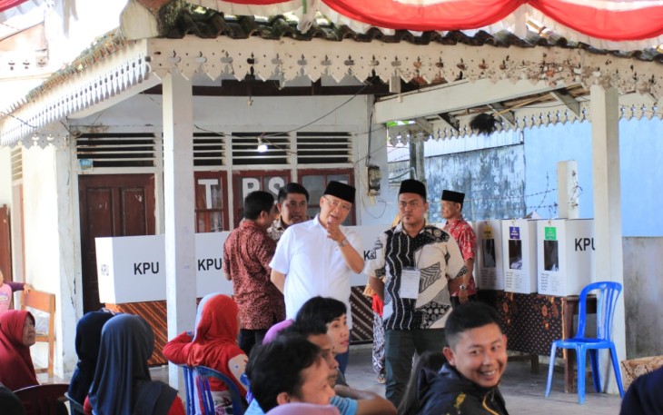 Pastikan Pemilu Berjalan Aman, Gubernur Bengkulu Bersama Forkompinda Pantau Pemilu Serentak