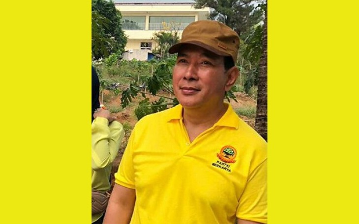 Ketua Umum Partai Berkarya Hoetomo Mandala Putra 