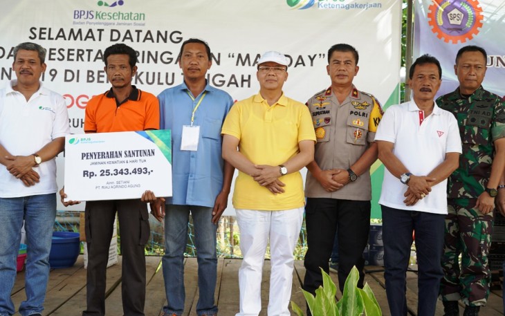 May Day 2019, Gubernur Bengkulu Apresiasi Semangat SPSI Bengkulu