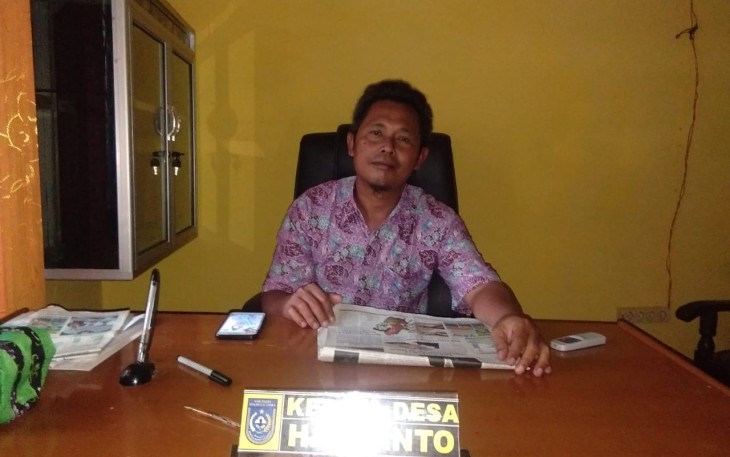 Kepala Desa Wono Harjo Haryanto