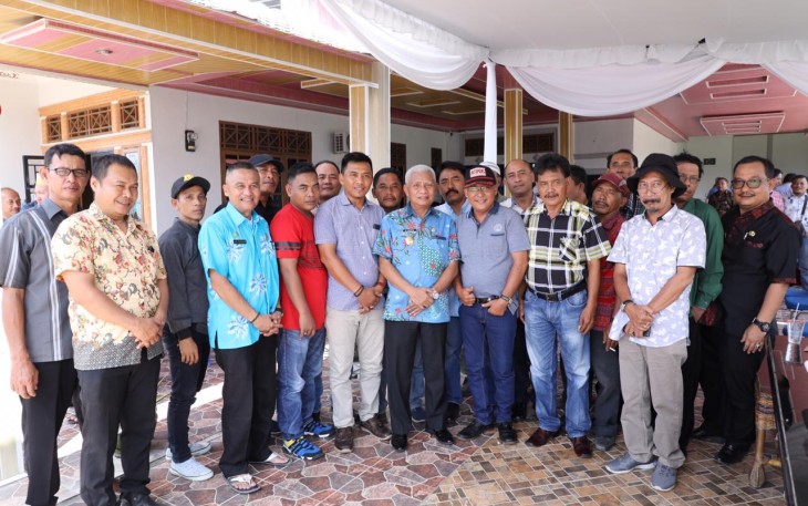 Plt Bupati Asahan Hadiri Halal Bi Halal Diskominfo Bersama Insan Pers