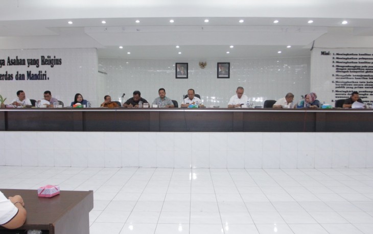 Pimpinan dan Anggota DPRD Sumut Dapil V Kunker ke Kantor Bupati Asahan