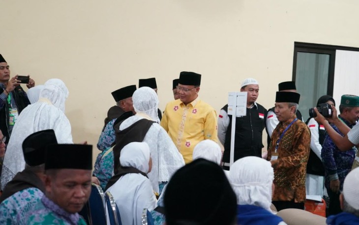 Gubernur Rohidin Mersyah Pesankan 3 Hal Kepada JCH Bengkulu