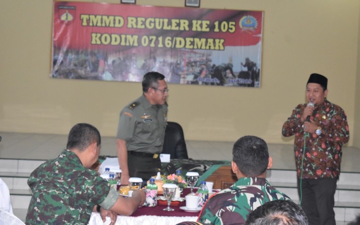 Kades Ashif: Saya Atas Nama Warga Kalikondang Mengucapkan Terimakasih Kepada TNI