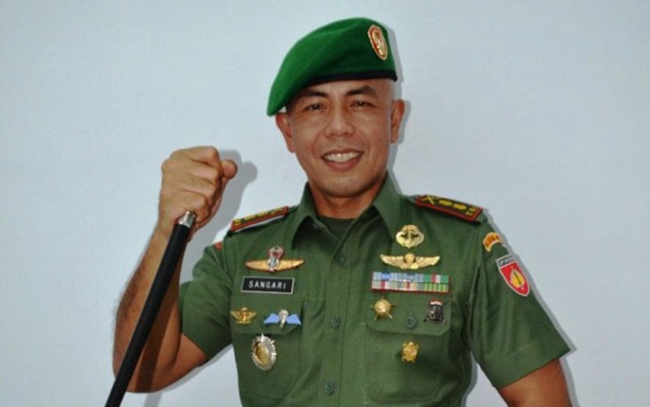 Dandim 0712/Tegal Dansatgas TMMD 105-Tegal Desa Jatimulya