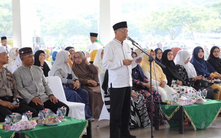 Plt Bupati Asahan Lepas Jamaah Calon Haji