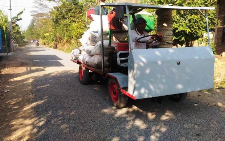 RiceMill Subekhi Desa Jatimulya makin Ngacir usai lintas jalan diperbaiki