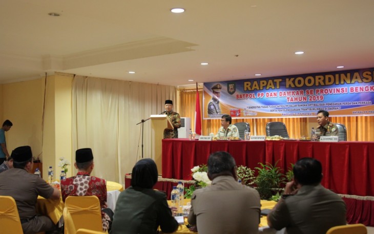 Rakor Satpol PP dan Damkar