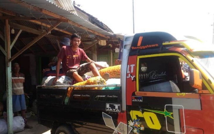 Pengepul Hasil Panen Petani Desa Jatimulya Alami Kenaikan Pesanan Pedagang adanya Program TMMD ke 105