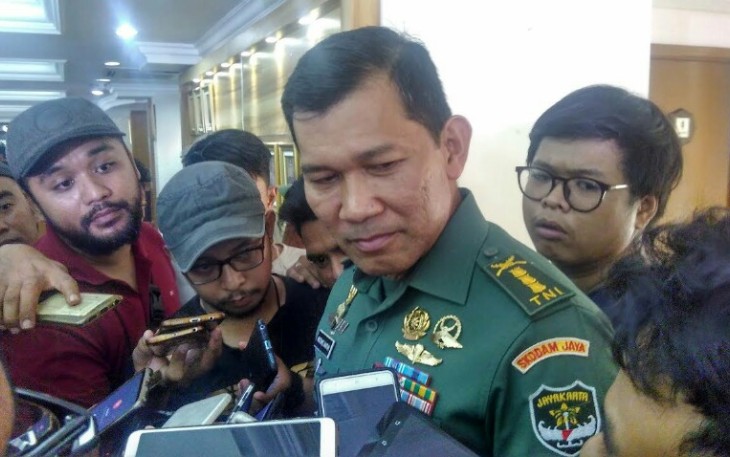 Kapendam Jaya saat memberikan keterangan didepan awak media