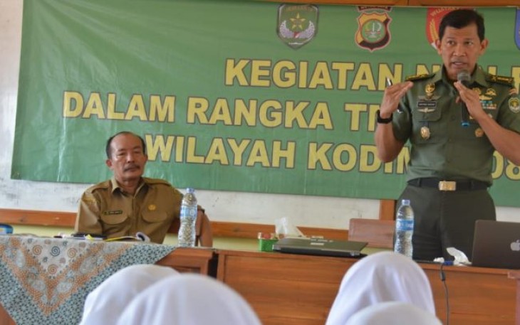 Kapendam Jaya saat memberikan arahan