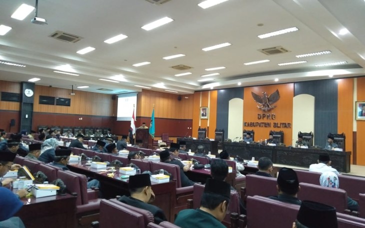 Paripurna DPRD Kabupaten Blitar 
